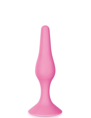 Plug anal con ventosa rosa talla S - CC5700891050