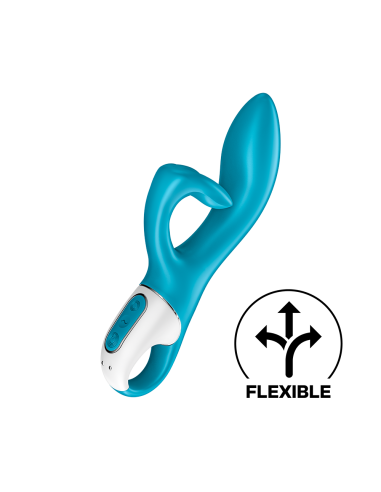 Embrace Me Satisfyer Blauwe USB-konijnvibrator - CC597792