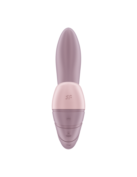 2 en 1 Vibromasseur point G avec stimulateur clitoris USB rose Supernova Satisfyer - CC597780