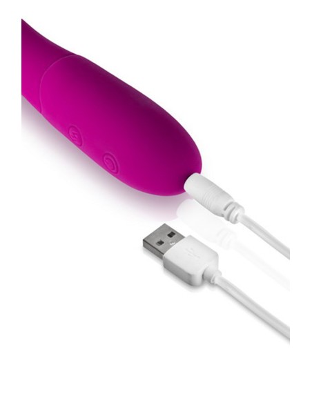 Bess pink USB G-spot rabbit vibrator 10 programs - CC531062