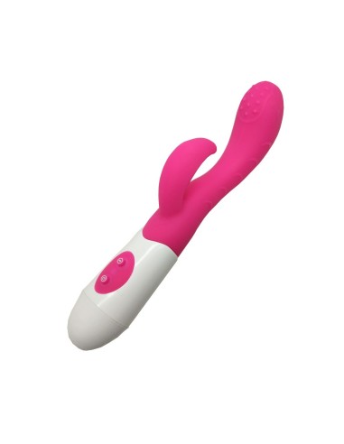 Roze Rabbit vibrator met stimulatiepin - TOZ051PNK