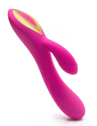 Vibrador Rabbit Lug Rosa con 10 programas USB - CR-CAV018