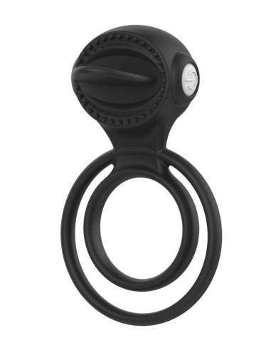 Vibrating ring 1 single vibration mode very extendable black - COR-043BLK