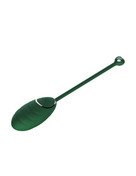 Huevo vibrador Verde Esmeralda con mando a distancia USB - DAISYGREEN