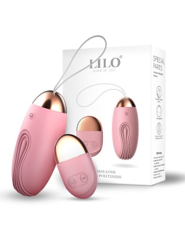 Huevo Vibrador USB Rosa Ranurado con Control Remoto - TOD-008PNK