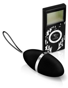 Oeuf vibrant noir 10 vitesses télécommande écran LCD - CC5720000010