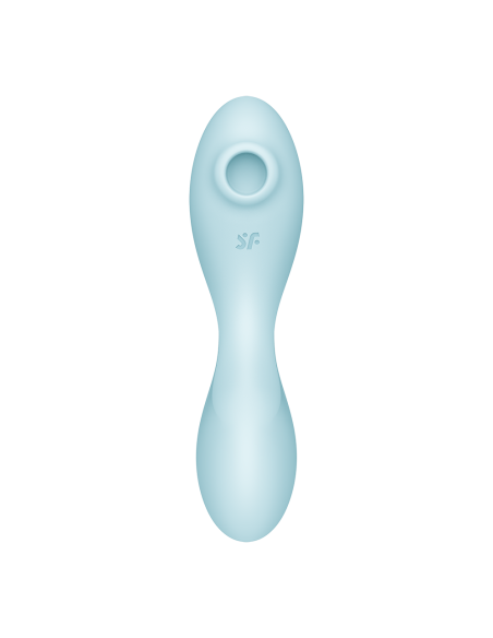 3 in 1 Blauwe USB-aangesloten vibrator Curvy Trinity 5 - CC597823
