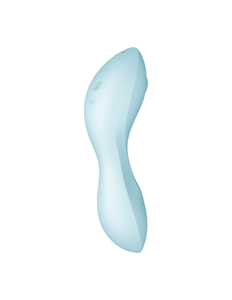 3 in 1 Blauwe USB-aangesloten vibrator Curvy Trinity 5 - CC597823