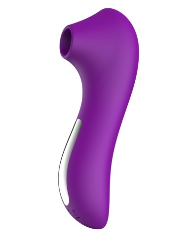 Purple USB clitoris and nipple sucking stimulator - BOZ-086PUR