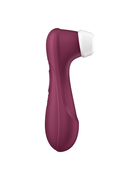 Clitorisstimulator 2 tips met Liquid Air Pro 2 Generatie 3 technologie rood USB Satisfyer - CC597814