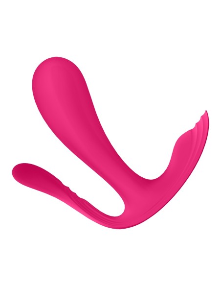 3 in 1 Vibrators and pink clitoral stimulator connected Top Secret Satisfyer - CC597755