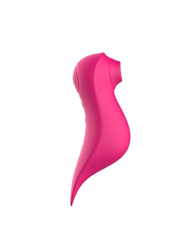 El vibrador estimulador 3 en 1 Fuschia - BOZ-090FUS