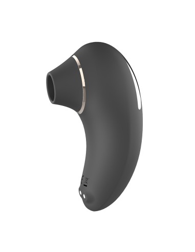 Clitorisvibrator met vibratietip op zwart USB-membraan - WS-NV053BLK