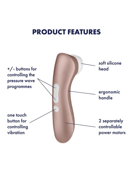 Estimulador de clítoris Satisfyer Pro 2 - CC597140