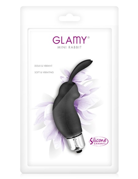 Rabbit black vibrating clitoris stimulator - CC5730010010