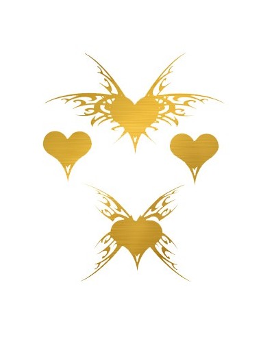 Temporary tattoo - Gold effect - TAGold 14