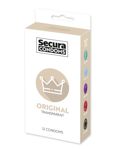 Lubricated condoms, latex x12 with ORIGINAL reservoir 53 mm - R416452