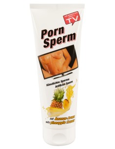 Water-based lubricating gel, pineapple flavor, imitation sperm 250 ml - R628921