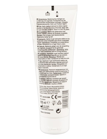 Gel lubricante a base de agua imitación esperma 125 ml - R623814
