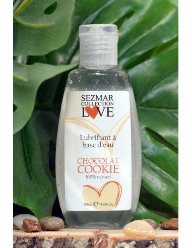 100% natural water-based lubricant Chocolate Cookie 90 ml - SEZ088