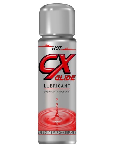 Lubrifiant chauffant à base d'eau 100 ML CX GLIDE - CC800130