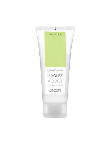 Mixgliss Water Addict Lubricante Verde Cítrico 70 ML - MG2245