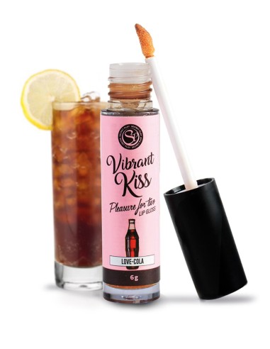 100% edible cola vibrating oral sex gloss - SP6577