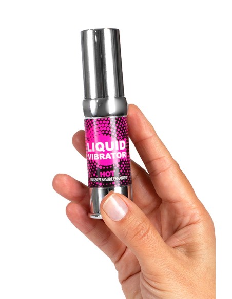 Liquide vibrant effet chauffant arôme fraise à la crème unisexe 15ml - SP5969