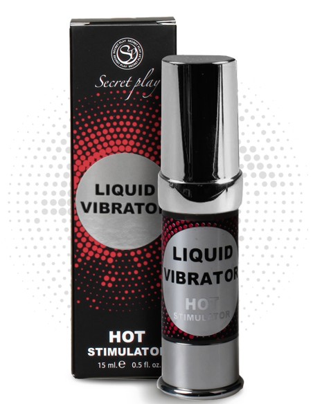 Liquide vibrant effet chauffant arôme fraise à la crème unisexe 15ml - SP5969