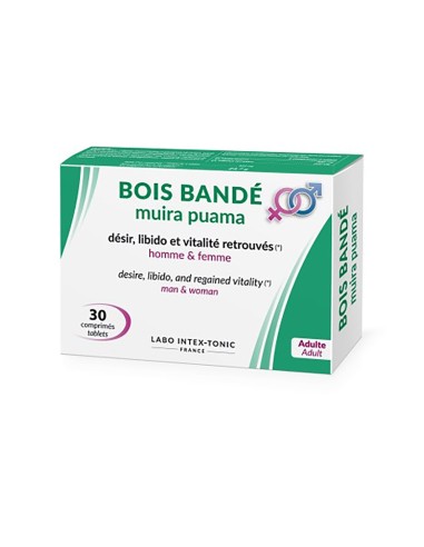 Bandaged wood box of 30 tablets - CC850105