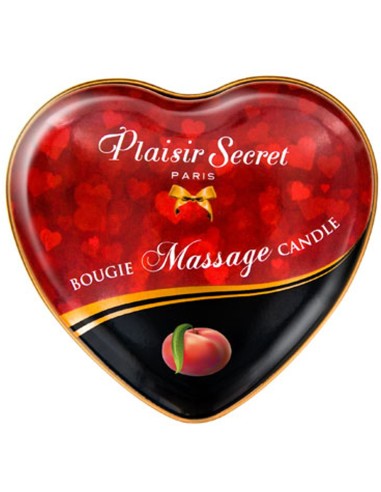 Mini vine peach massage candle heart box 35ml - CC826069