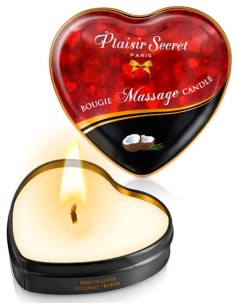 Mini coconut massage candle heart box 35ml - CC826065