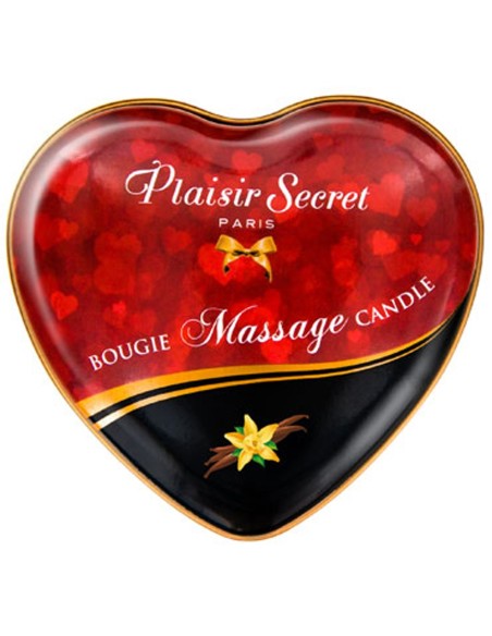 Mini vanille massagekaars hart doosje 35ml - CC826062