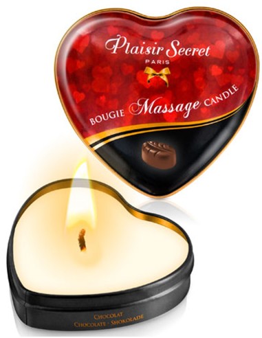 Mini heart box chocolate massage candle 35ml - CC826061