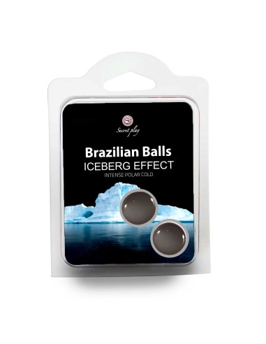 Boules de massage brésiliennes effet Iceberg x2 - BZ3700