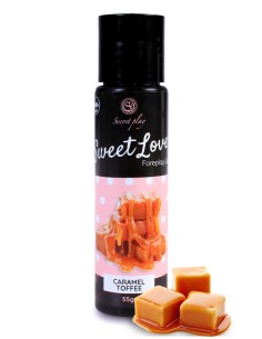 2 in 1 100% eetbare karamelmassagegel en glijmiddel - SP6751