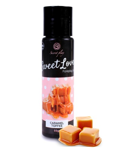 2 in 1 100% edible caramel massage gel and lubricant - SP6751