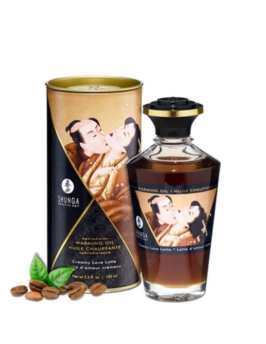 Aceite calentador comestible love latte 100ml - CC812010