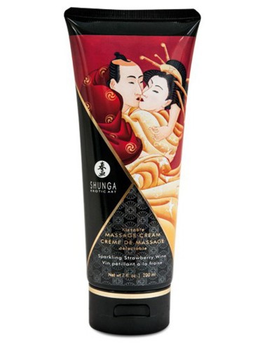 Moisturizing massage cream strawberry sparkling wine 200ml - CC814108