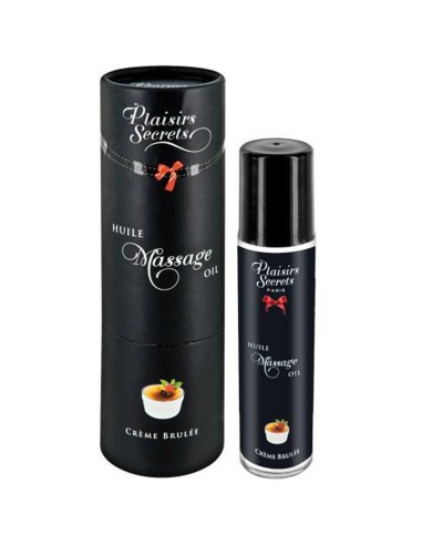 Edible crème brûlée massage oil 59ml - CC826005