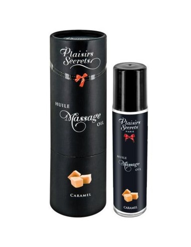 Huile de massage comestible caramel 59ml - CC826002