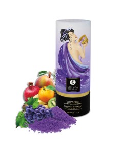 Flavored and foaming Dead Sea salt with Exotic Fruits 500 gr Shunga - CC7522