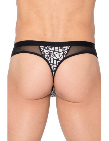 Tanga estampado blanco y negro New Look - LM2299-02BWH