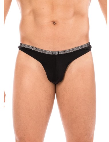 Tanga negro medianoche - LM2103-57BLK