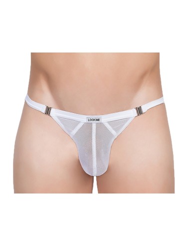 Malibu 2 white thong stripper - LM92-58WHT