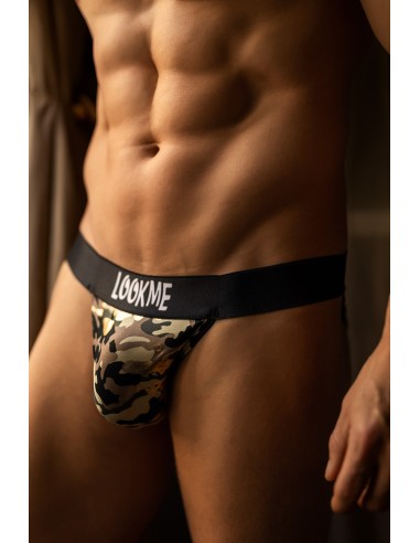 ARMY zilveren slip met camouflageprint - LM2306-61CAM