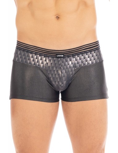 Bright silver boxer shorts - LM2301-67SIL