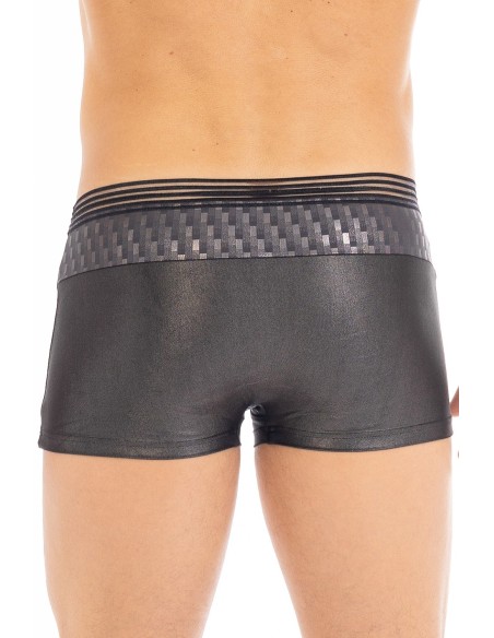 Bright silver boxer shorts - LM2301-67SIL