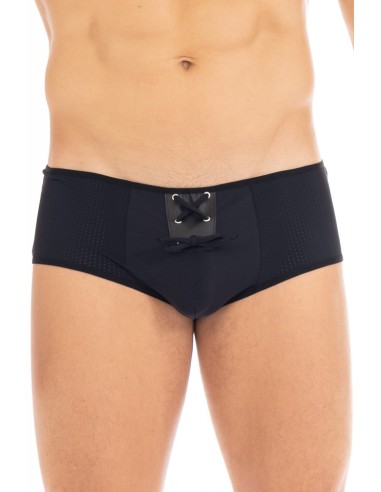 Boxer noir Hot Night - LM2303-68BLK