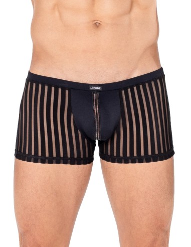 Zwarte bikerboxershort - LM2201-67BLK